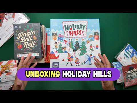 Видео: Holiday Hills & Jingle Bell Roll Kickstarter | Распаковка MPC