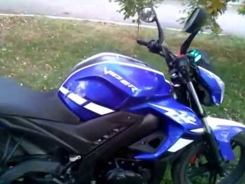 Видео: Обзор мотоцыкла VIPER V 250 NK R 1
