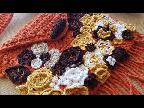 Видео: Вязание крючком Листик урок 1