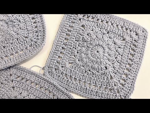 Видео: Квадрат крючком #бабушкинквадрат
