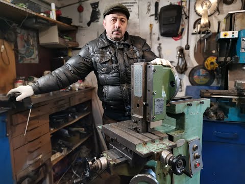 Видео: Самодельный долбежный станок по металлу. Часть.1