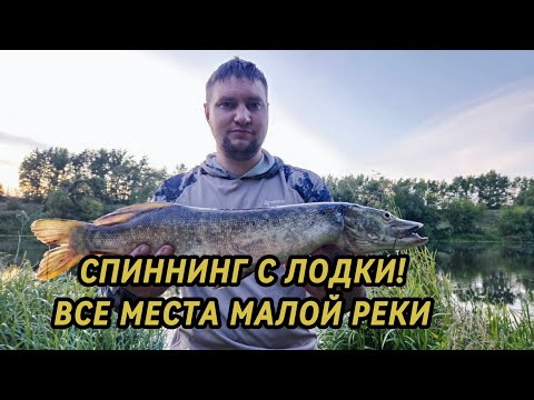 Видео: Ловим хищника на реке Сосна по мелководью. Электромотор на таких реках решает