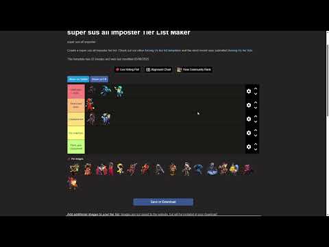 Видео: Тир Лист по всем Предателям в Super Sus!