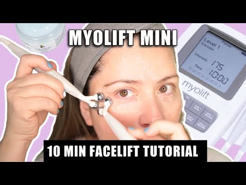 Видео: MYOLIFT MINI | 10-МИНУТНЫЙ УРООК ПОДТЯЖКИ ЛИЦА