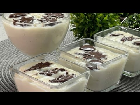 Видео: Десерт из молока. Готовится за 5 минут, а съедается еще быстрее!