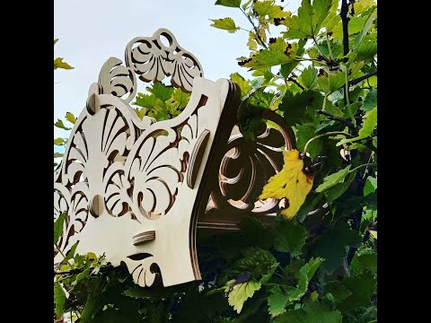 Видео: Корзинка. Сделай сам.  Выпиливание из фанеры на лобзиковом станке. Автор Андрей Крючок.