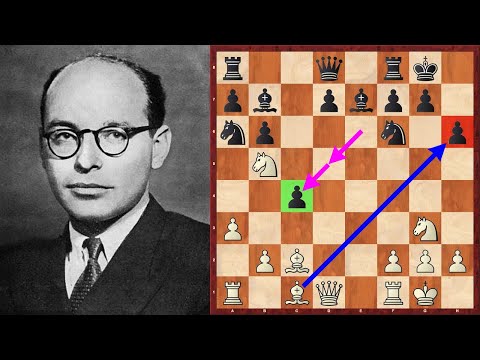 Видео: ЗНАМЕНИТАЯ ПАРТИЯ Давида Бронштейна! Шахматы