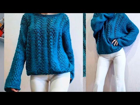Видео: 🔥 БЕСПЛАТНЫЙ МК  ВЯЖЕМ ОБАЛДЕННЫЙ ДЖЕМПЕР ИЗ YARNART Milano 