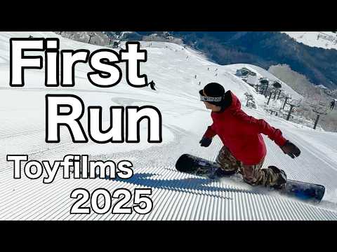 Видео: First Run – Утреннее волшебство【2025 Snowboard Feature】✨