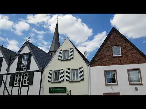 Видео: #ZONS/Цонс через #Рейн от #Дюссельдорфа