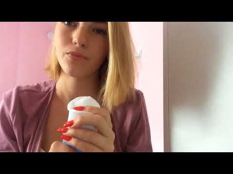 Видео: АСМР* Ролевая игра* Уход за лицом* Массаж кисточками* ASMR* Role Play*