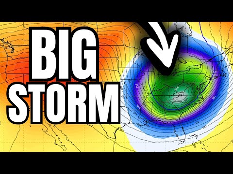 Видео: Формируется благоприятная картина зимних штормов...