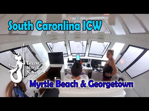 Видео: Южная Каролина ICW — Миртл-Бич и Джорджтаун E163