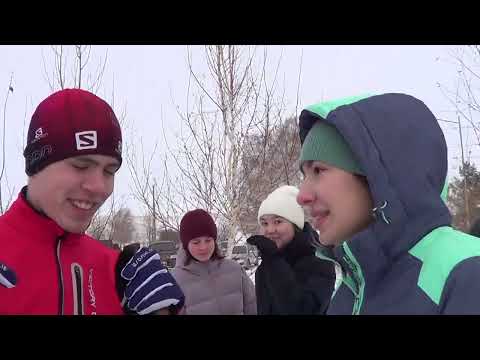 Видео: Чемпионат Акмолинской области по лыжным гонкам 2й день.