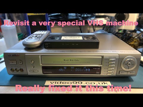 Видео: Не какой-нибудь старый VHS-магнитофон. И снова. Вновь обратите внимание на специальный видеомагни...