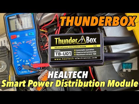 Видео: Healtech THUNDERBOX — легкое зажигание с переключением ACC — интеллектуальный модуль распределени...