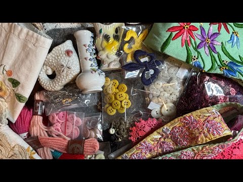 Видео: Экономный четверг — покупка шитья и безделушек #медленнаястежка #медленнаястежка #бережливыйчетверг