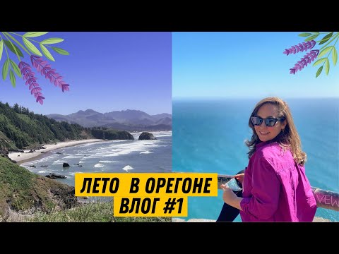 Видео: 🇺🇸 Влог-летнее путешествие в Орегоне - лаванда, винодельня, океан и Cannon Beach