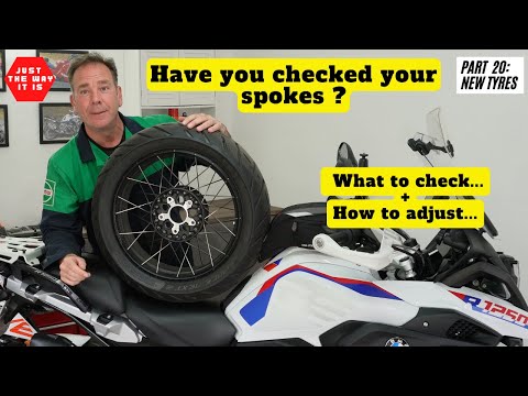 Видео: EP:20 BMW GS/A Спицованные диски и регулировка, регулировка и натяжение спиц, как установить новы...