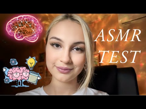 Видео: АСМР психологический тест 💯 ASMR psychological test and close whisper