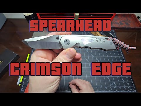 Видео: Spearhead Crimson Edge — какой нож!! Одна маленькая, но большая проблема. Инкрустация M.O.P!!!