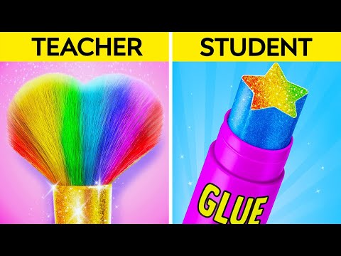 Видео: АРТ БИТВА УЧИТЕЛЕЙ И СТУДЕНТОВ! Кто лучше? Хитрости и Классные Приемы для Рисования