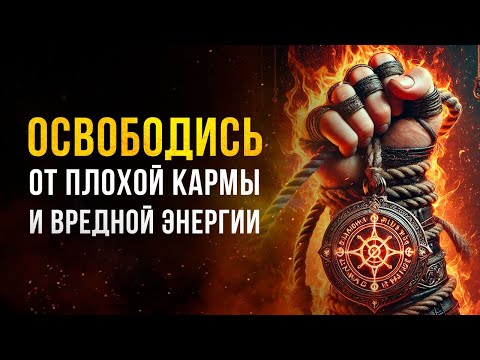 Видео: Самое МОЩНОЕ Очищение от ТЯЖЕЛЫХ Энергий 🔥 Снятие НЕГАТИВНОЙ Кармы | Медитация Очищение от Негатива