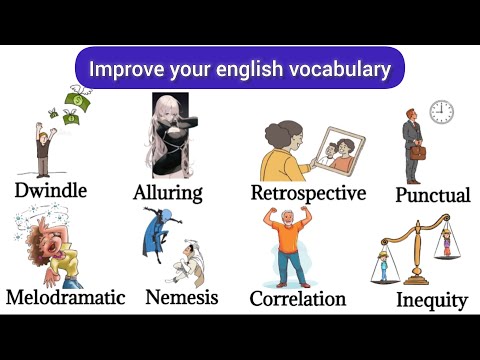 Видео: Расширенный словарный запас | Английские слова, которые вы должны знать | Английский словарь для ...