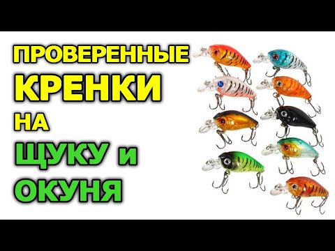 Видео: Поговорим о рыбалке: воблеры кренки на щуку и окуня из нашего арсенала. Делимся опытом