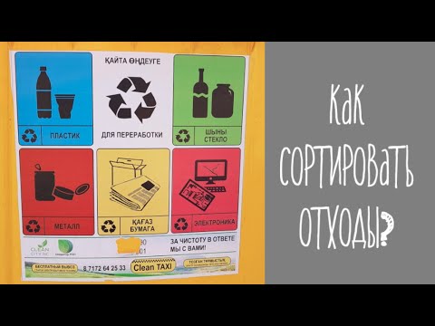 Видео: Как сортировать отходы, мусор дома? Переработка и low waste.