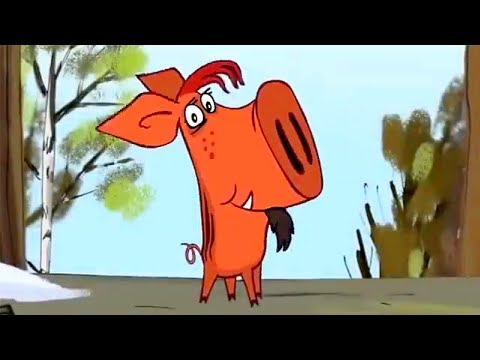Видео: Дикая 🍒 Смешные мультики для детей 🐽 Поросёнок 💠  Гора самоцветов