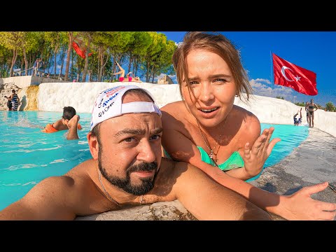 Видео: Турция! Жестокий бизнес на Туристах.! Памуккале - главная Афера 21 века! Отдых в Турции. Турция 2022