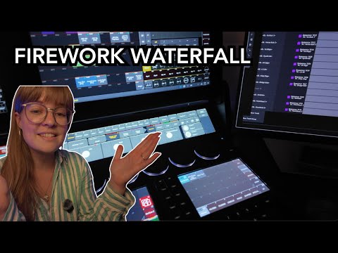 Видео: MA3 Водопад фейерверков