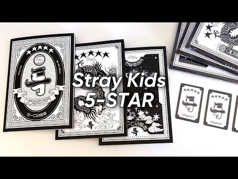 Видео: 🤡 распаковка альбомов Stray Kids ★ ★ ★ ★ ★ 5-STAR (A, B, C ver.) ♡ kpop album unboxing