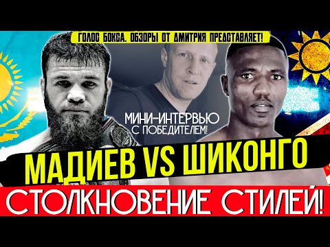 Видео: Обзор боя Мадиев vs Шиконго: Когда НЕПОБЕЖДЁННЫЙ встретил ЧЕМПИОНА!