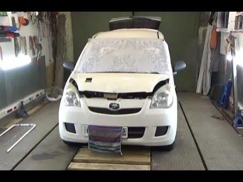 Видео: Легкий фронтальный удар Daihatsu