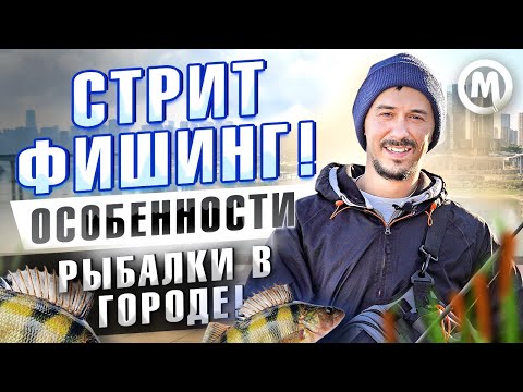 Видео: Стритфишинг! Рыбалка в центре МОСКВЫ!