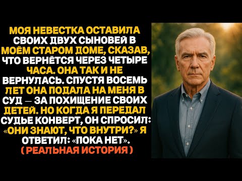 Видео: Невестка оставила у меня внуков и исчезла. А восемь лет спустя… обвинила меня в похищении!