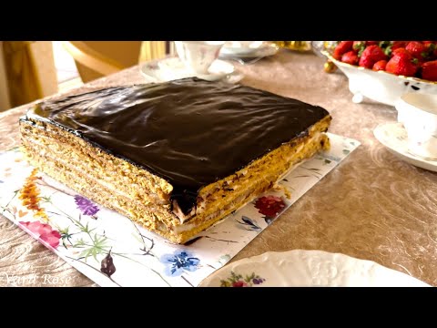 Видео: Армянский Традиционный Торт Птичье Молоко  — с Медовыми Коржами и Заварным Кремом!)