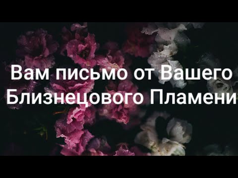 Видео: Письмо от Близнецового Пламени