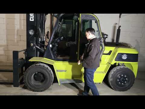 Видео: Автопогрузчик вилочный CLARK C80D дизельный погрузчик 8 – 10 тонн. Делаем правильный выбор.