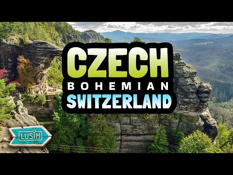 Видео: Чешская Швейцария: Правчицкие ворота, замок Соколиное гнездо и Ущелье Соутески