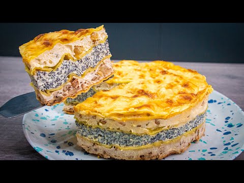 Видео: Пирог "Три Сезона" ИЗ ЛАВАША! Я не могу перестать его готовить!