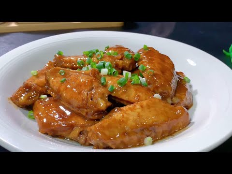 Видео: Тушеные крылышки без карамели! Научись за 3 мин — простой домашний рецепт