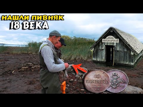 Видео: Когда Вода Ушла, Нашли Крупные Старые Монеты, где стоял Пивняк 18века. Находки из воды. Коп 2021