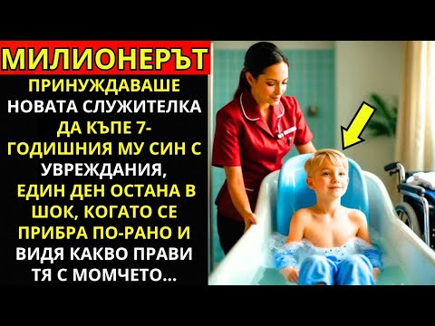 Видео: МИЛИОНЕРЪТ КАРАШЕ СЛУЖАНКАТА ДА КЪПЕ СИНА МУ С УВРЕЖДАНЕ – ДОКАТО ЕДИН ДЕН...