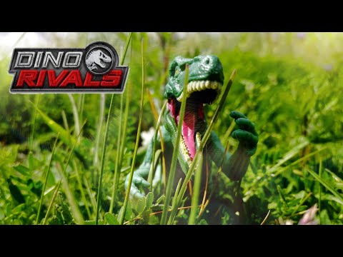 Видео: Обзор на Mattel Jurassic World Dino Rivals Attack Pack Herrerasaurus