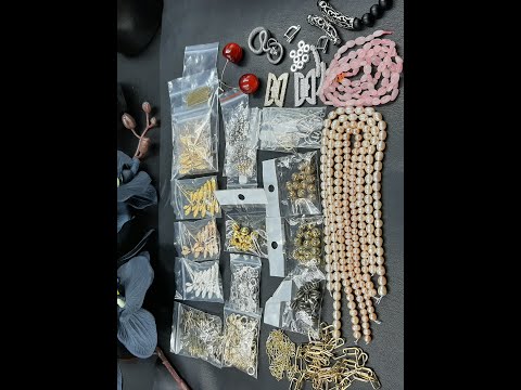 Видео: Распаковка товаров с Алиэкспресс. Фурнитура для бижутерии