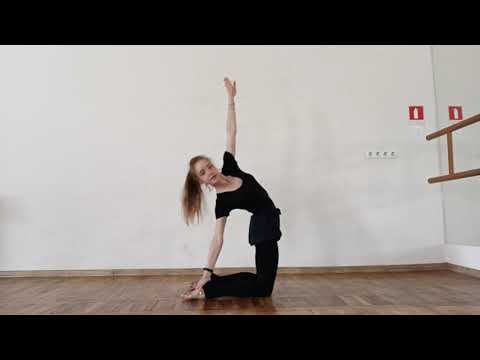 Видео: Підготовчі вправи до гімнастичного елементу 'місток'