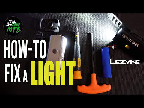 Видео: Как починить фару LEZYNE BIKE — пошаговые инструкции — езда ночью